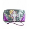 CA321 2B Camouflage Cross Western Wallet