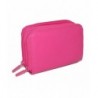 Buxton Womens Leather Accordion Fuchsia