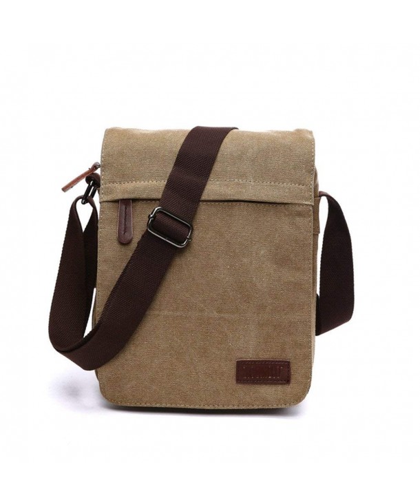 Sechunk Vintage Messenger Shoulder m_Khaki