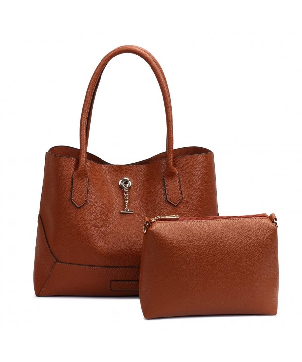 Women Top Handle Fashion Satchel Handbags Shoulder Bag Messenger Tote ...