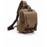 Sechunk Canvas Leather Shoulder messenger_bag