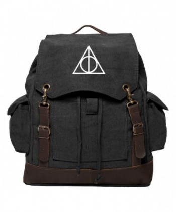 Deathly Hallows Rucksack Backpack Leather