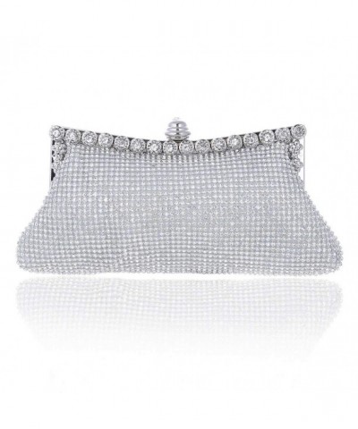 Damara Ladies Small Rhinestones Silver