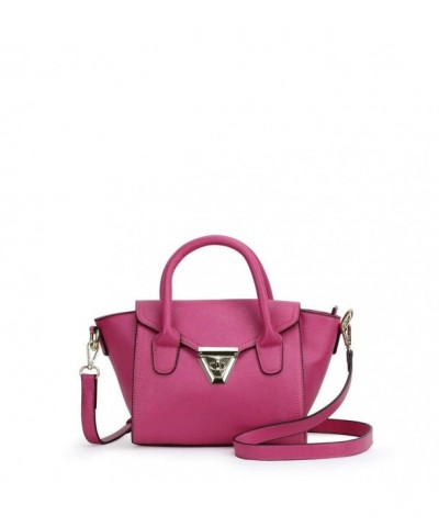 Darlings Mini Saffiano Satchel Pink