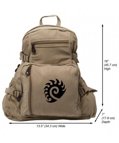 Starcraft Heavyweight Canvas Backpack Khaki