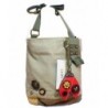 Ladybug Patch Crossbody Bag Sand