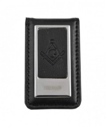 Masonic Leather Silver Square Compass