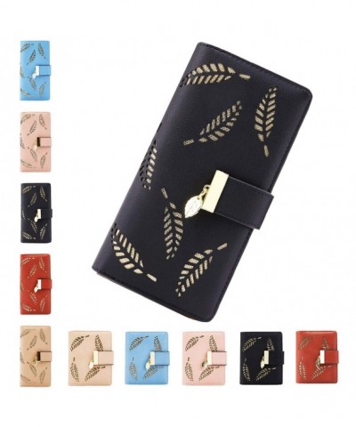 Womens Wallets Leather Bifold Portable