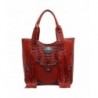 Western Handbag Embossed Concealed Shoulder