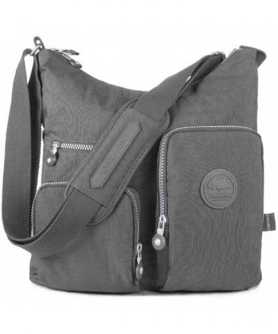 Oakarbo Nylon Multi Pocket Crossbody Bag