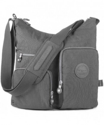 Oakarbo Nylon Multi Pocket Crossbody Bag