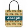 School Bus Canvas Tote Personalized