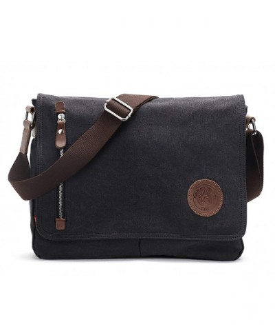 Vintage Messenger Shoulder Crossbody M36_Black