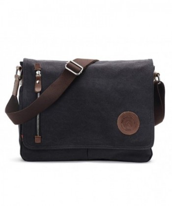 Vintage Men's Canvas Messenger Bag Laptop Shoulder Satchel Crossbody ...