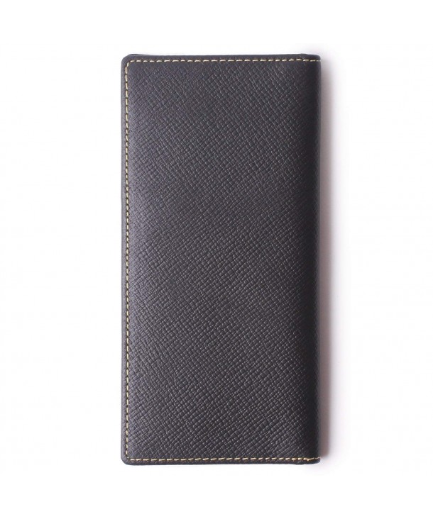 Leather Checkbook Cover For Men Women Checkbook Covers with Card Holder ...