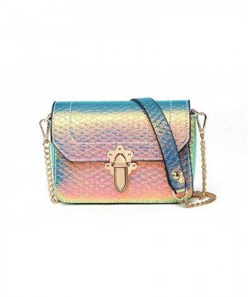 Hologram Crossbody Mermaid Scales Shoulder