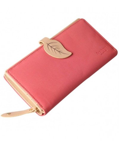 Prettyzys Wallet Leather Middle Holder