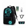 Waterproof Luminous Notebook Backpack Anti theft