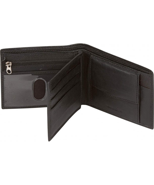 Sakkas Bi Fold Leather Wallet Pockets