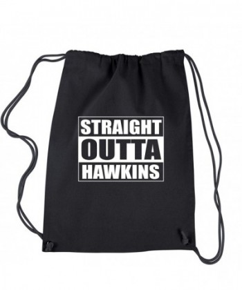 Backpack Stranger Straight Hawkins Drawstring