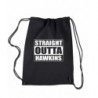 Backpack Stranger Straight Hawkins Drawstring