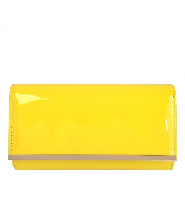 JNB Patent Leather Glossy Clutch