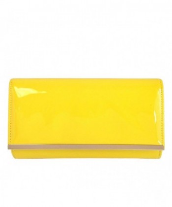 JNB Patent Leather Glossy Clutch