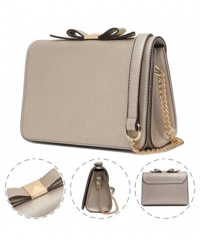 Crossbody Leather Bowknot Shoulder Handbags