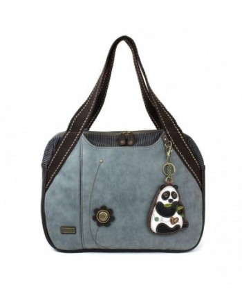 Chala Large Bowling purse Indigo