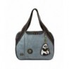 Chala Large Bowling purse Indigo