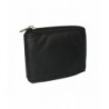 CTM Leather Around Wallet Black