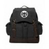 Agents Shield Rucksack Backpack Leather