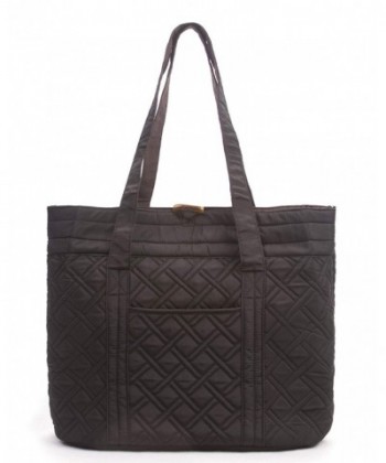 Overbrooke Reversible Quilted Black Mocha