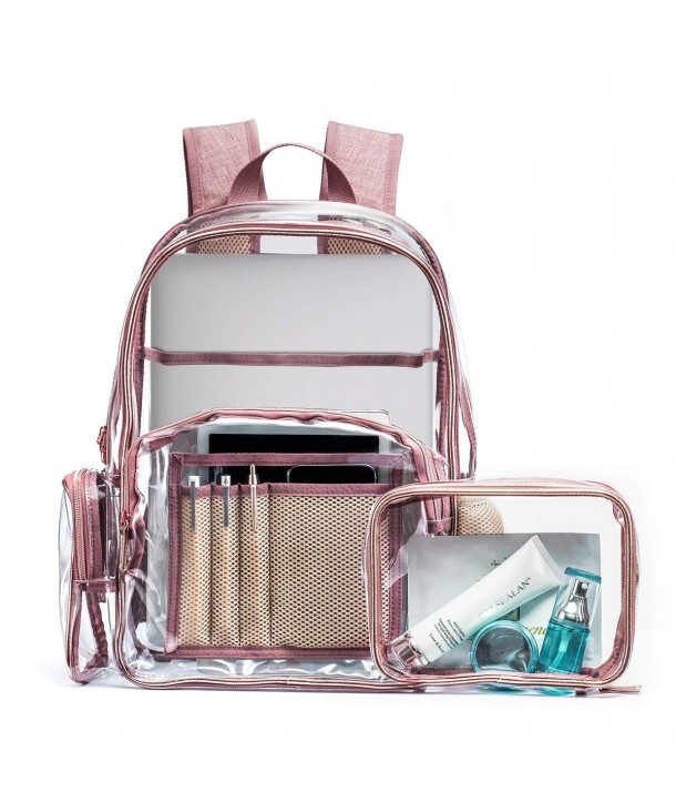 SIWA MARY Backpack Transparent Multi Pockets