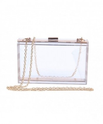 Lanpet Transparent Clutches Shoulder Cross Body