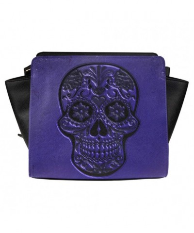 Interestprint Satchel Skull Women Shoulder