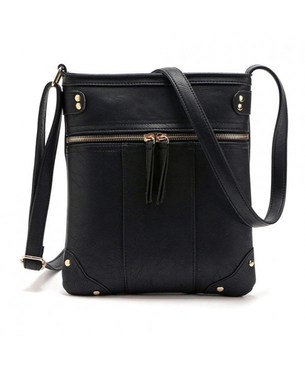 Duketea Crossbody Leather Crossover Shoulder