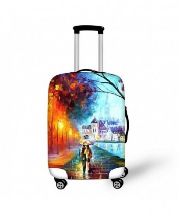 HUGSIDEA Fashion Painting Suitcase Protective
