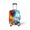 HUGSIDEA Fashion Painting Suitcase Protective