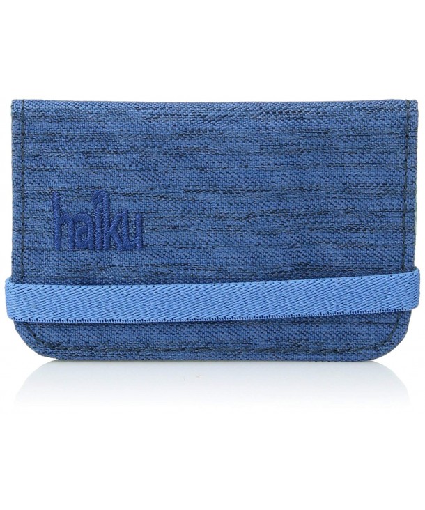 Haiku Mini Blocking Wallet Sapphire Haiku Mini Blocking Wallet Sapphire