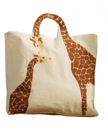 Womens Loving Giraffes Tote Bag