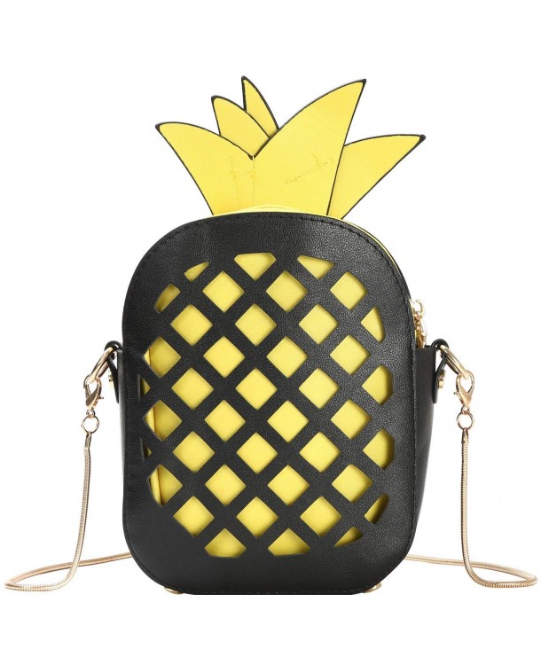 Pineapple Shaped Leather CrossBody Shoulder