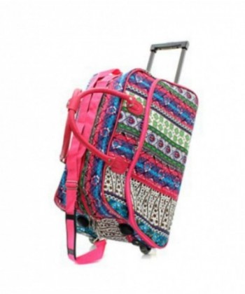 Rolling Duffel Travel Bohemian Design