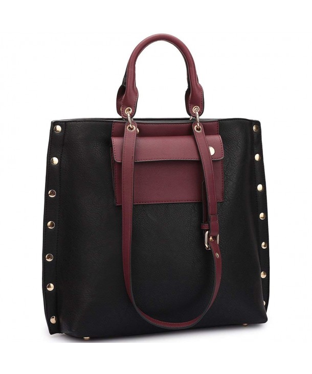 Dasein Classic Shoulder Handbag Accents