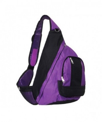 Everest Shoulder Backpack Messenger PURPLE