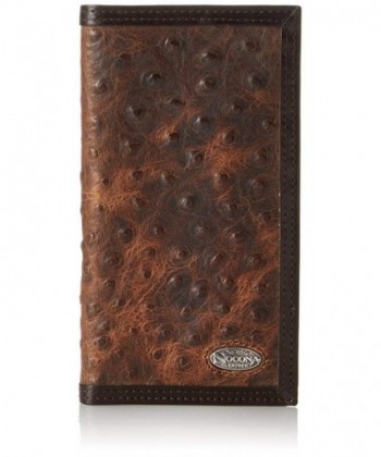 Nocona Mens Brown Ostrich Rodeo
