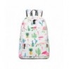Teecho Waterproof Bookbag Backpack Flamingo