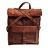 Genuine leather backpack laptop rucksack