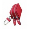 PEOTOUVY Multifunction Leather Double Zipper