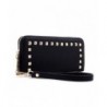 Studded Around Continental Womens Wristlet